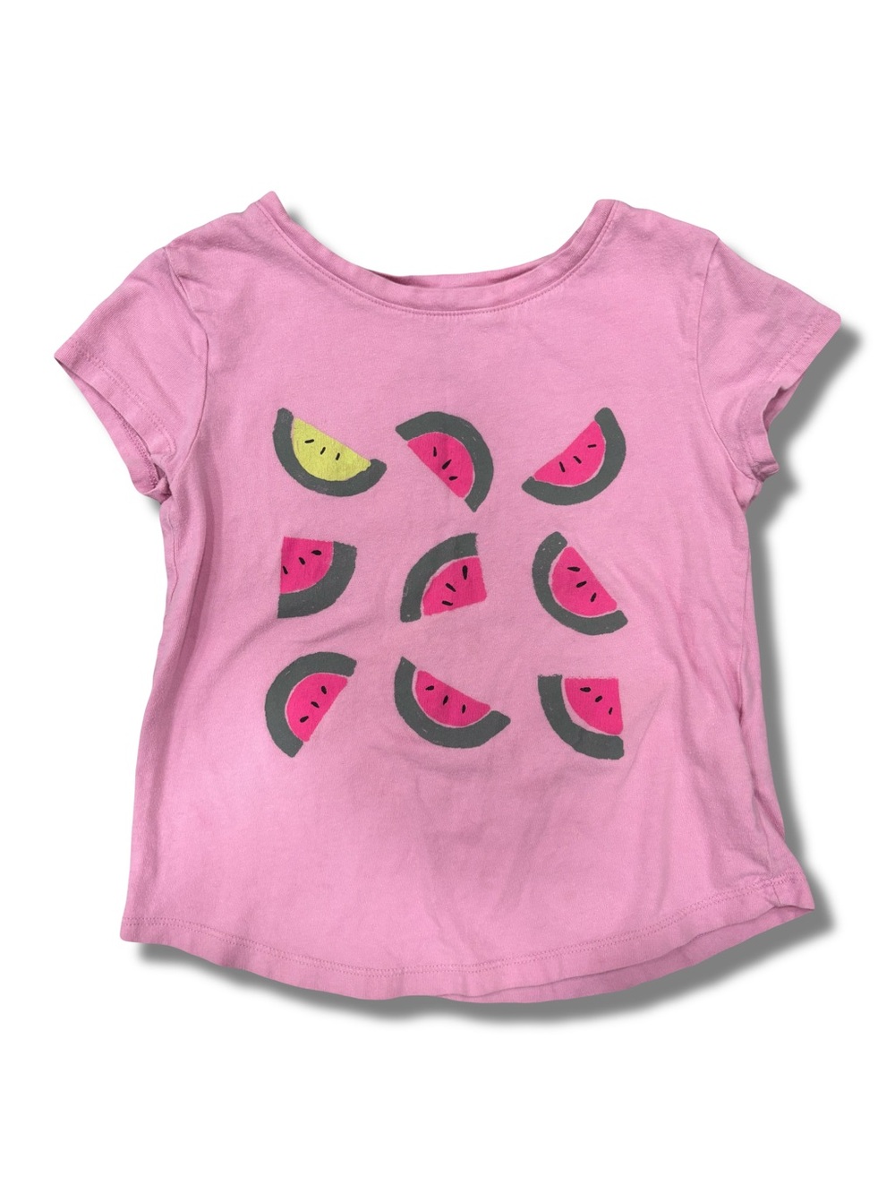 Gap Kids Girls Small Organic Cotton Pink Watermelon Tee